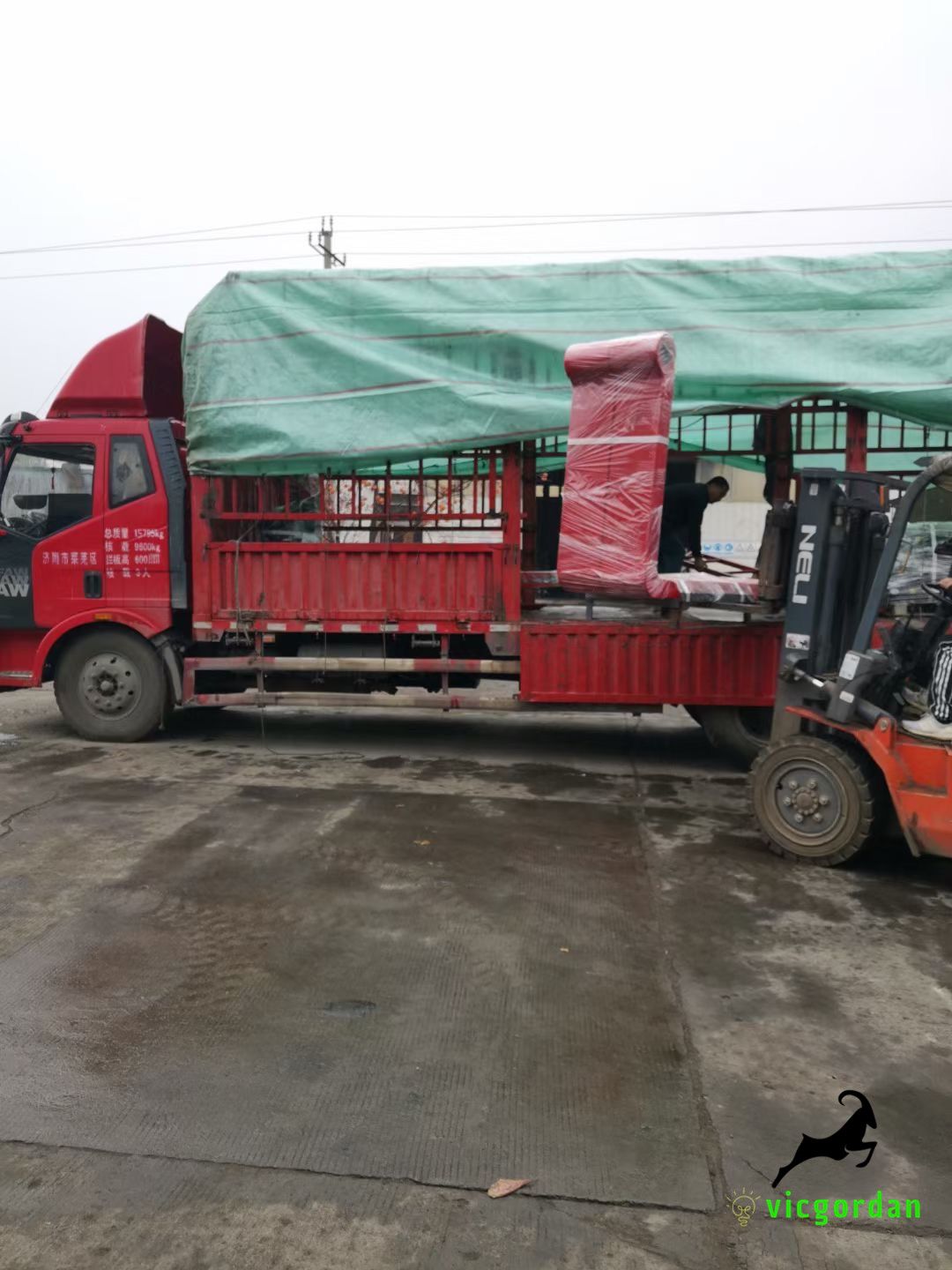 4 sets 20 ton fork is going to our customer