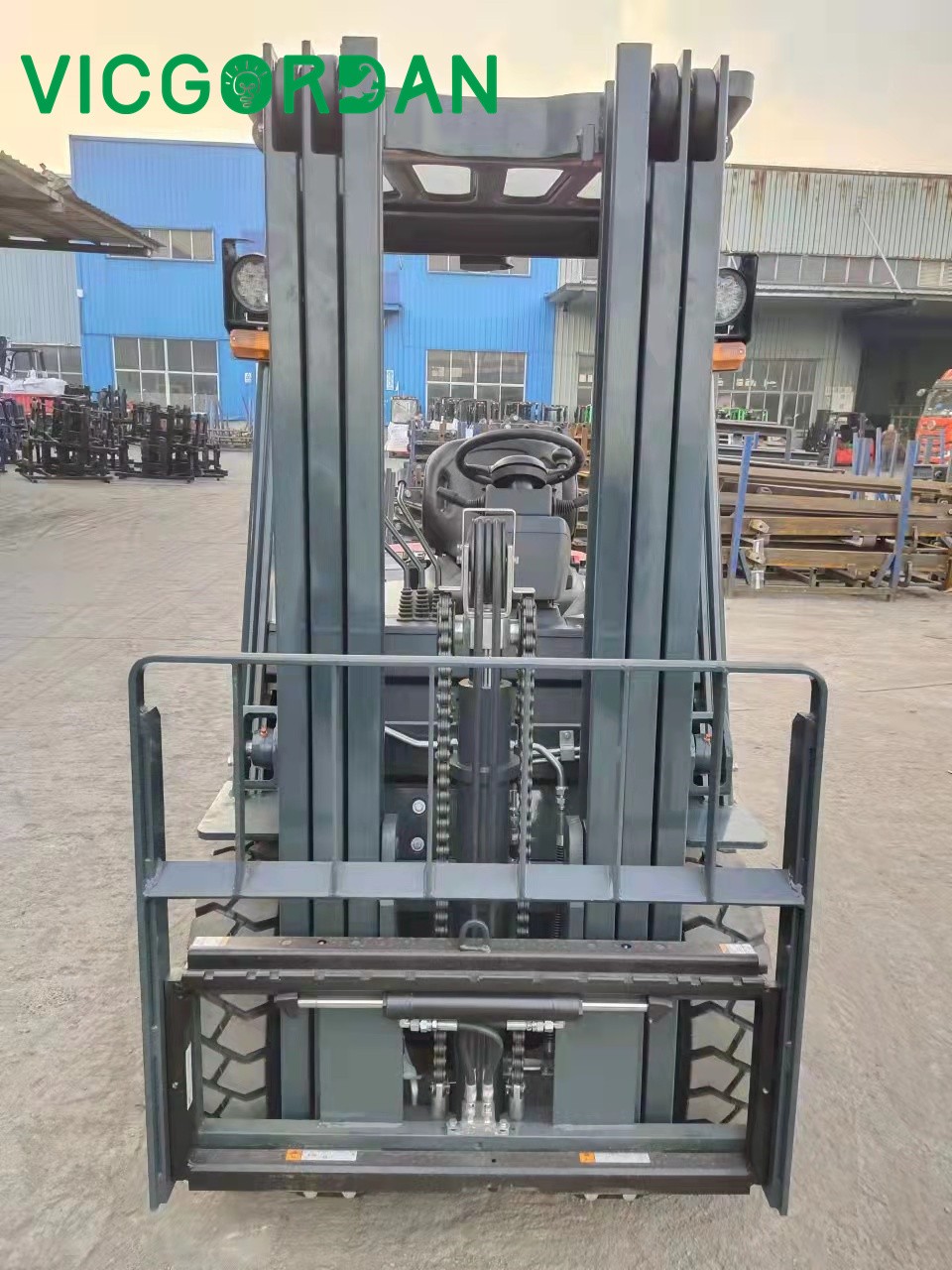 vicgordan diesel 2.5 ton forklift to South America