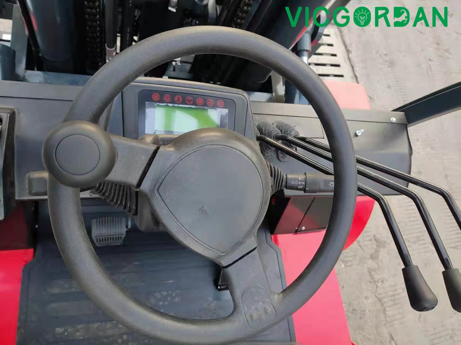Vicgordan 7 ton diesel forklift is going to Ivory coast