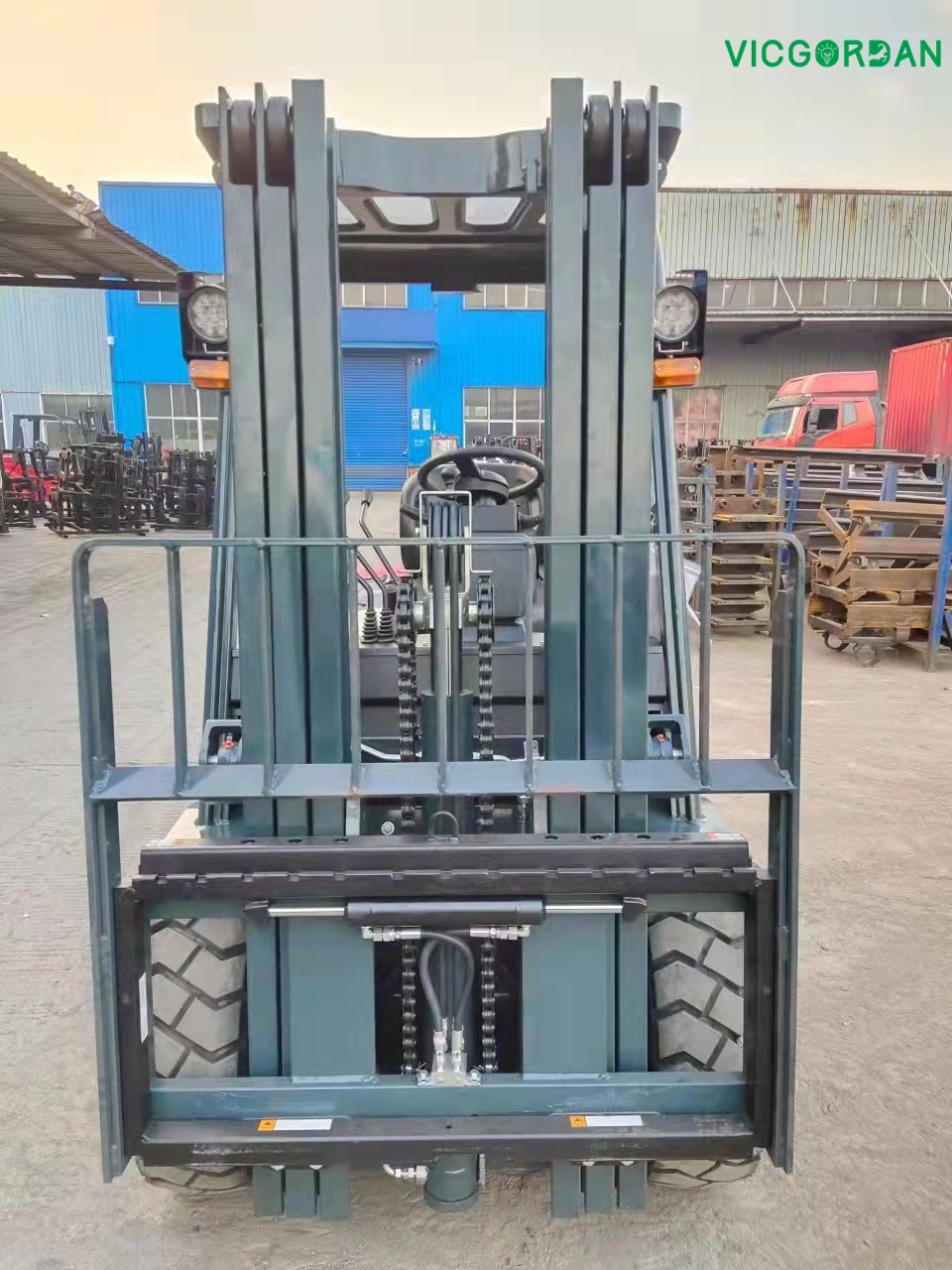 Vicgordan 3 ton forklift is ready to ship to Egypt