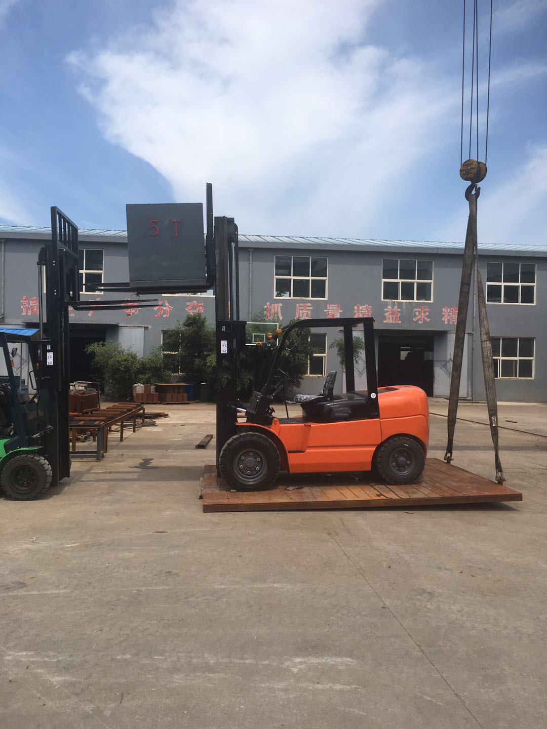 5 ton Diesel Forklift, 500mm load center