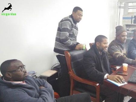 Customer engineers come to China factory for training