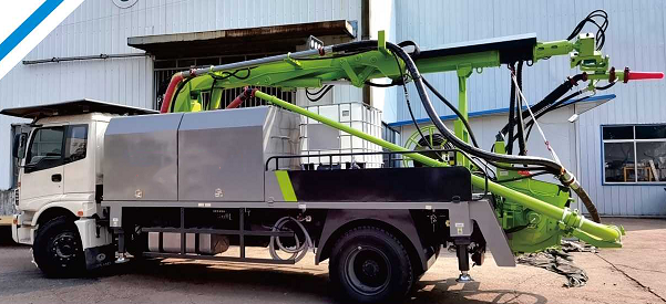 Robotic Shotcrete Machine