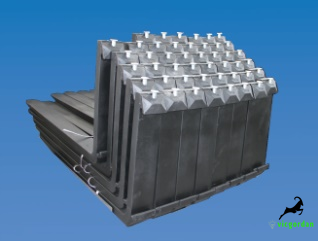 Standard bevel hook fork