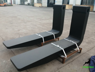 80 ton One piece sleeve fork