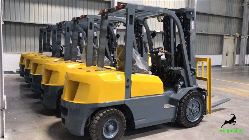 20 units electric 3 ton forklift going to Australia for logistic company.Tunisia