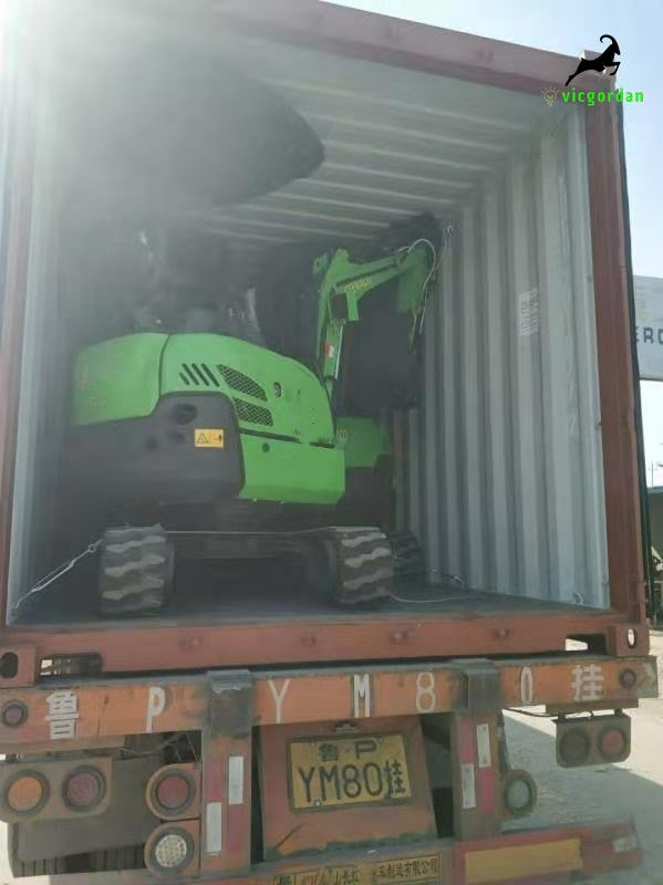 We are loading 10 units 2 ton mini excavator for our customer from America Thank you for the trust and hope we can support you more projects.