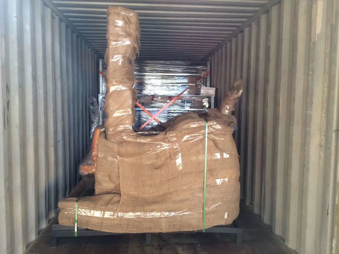 2 units VG-EPS15-25 Electric Pallet Stacker(EPS) (Walkie Type), 20 units VG-MPT30, 1 units VG-ERTF20-25 are going to dealer in Spain