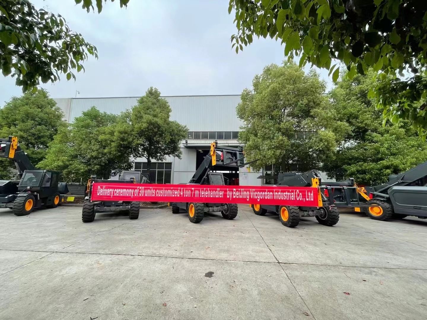 4 ton 7 m telehandler