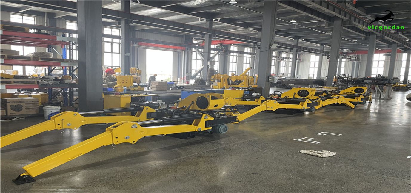 Vicgordan factory of spider crane